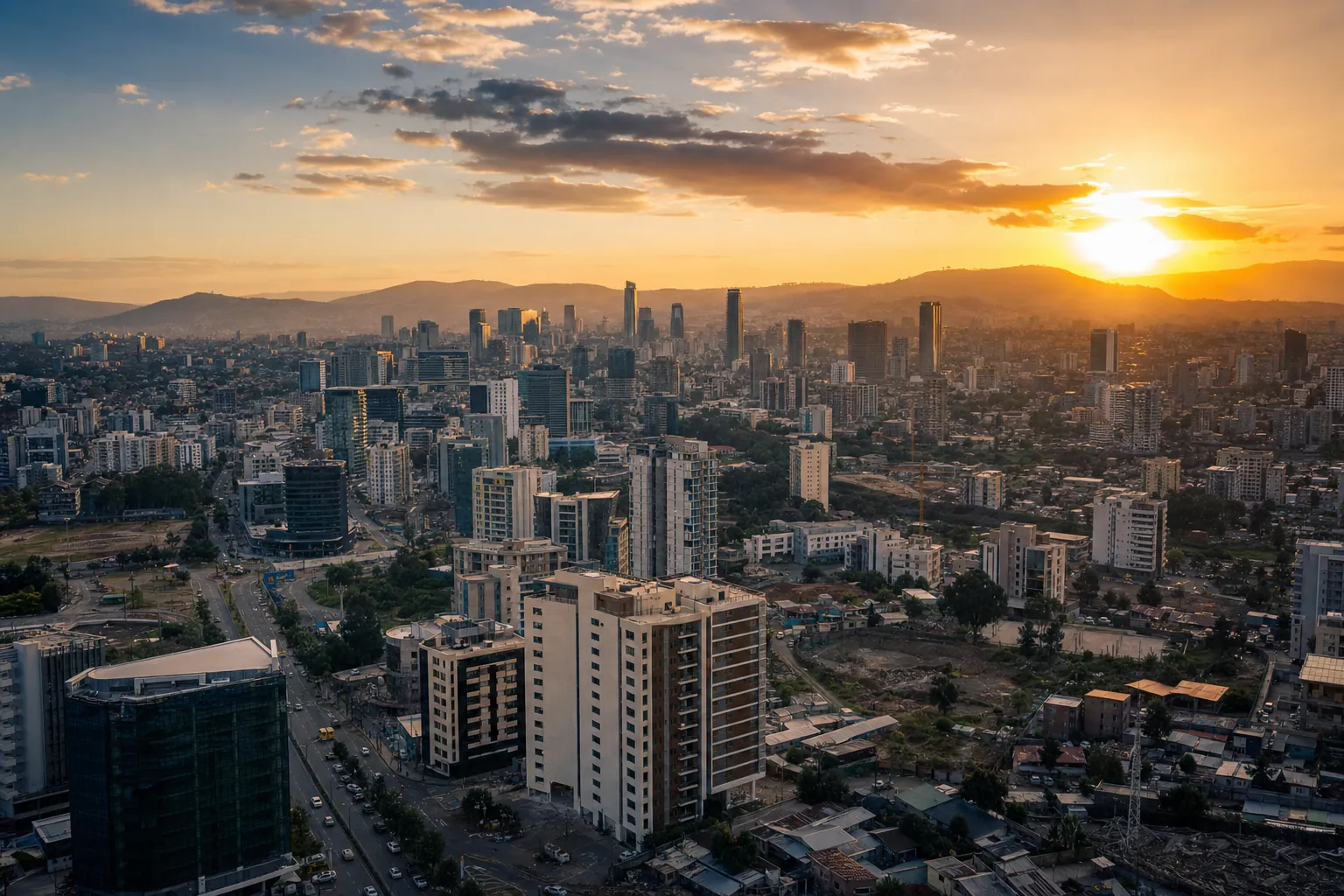 Addis Ababa skyline